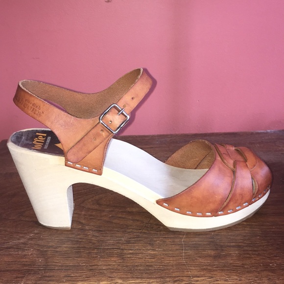 swedish high heel clogs